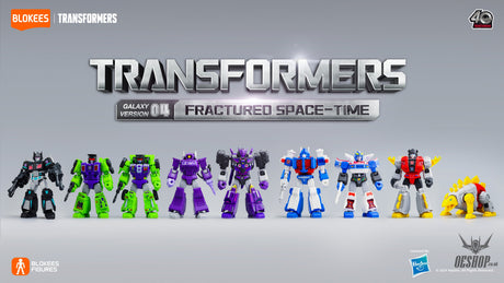 Blokees Transformers Galaxy Version 04 Fractured Space-Time Action Figure Model Kit Blind Box Scale Model Kits