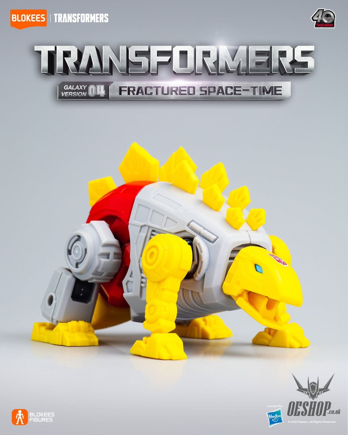 Blokees Transformers Galaxy Version 04 Fractured Space-Time Action Figure Model Kit Blind Box Scale Model Kits