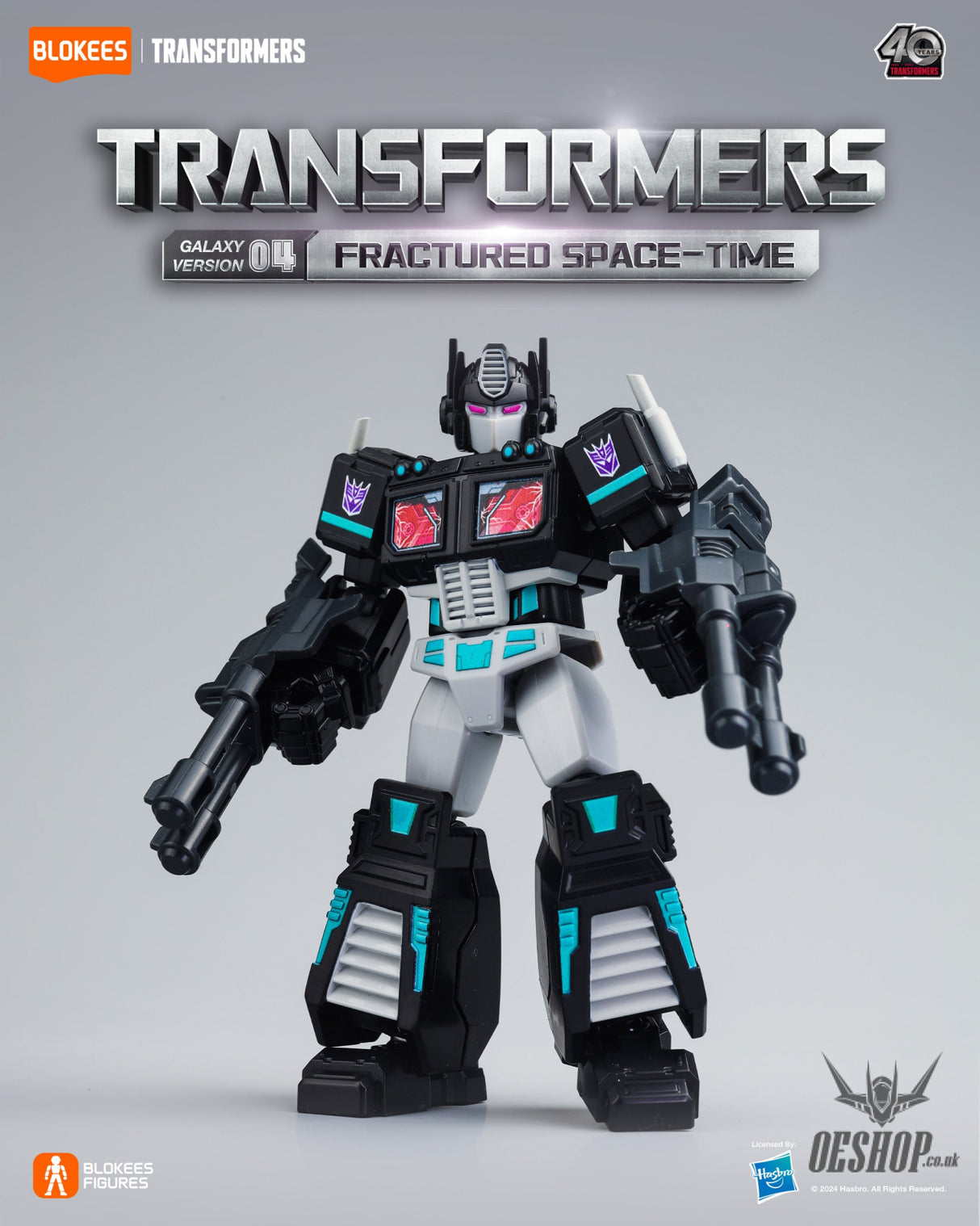 Blokees Transformers Galaxy Version 04 Fractured Space-Time Action Figure Model Kit Blind Box Scale Model Kits