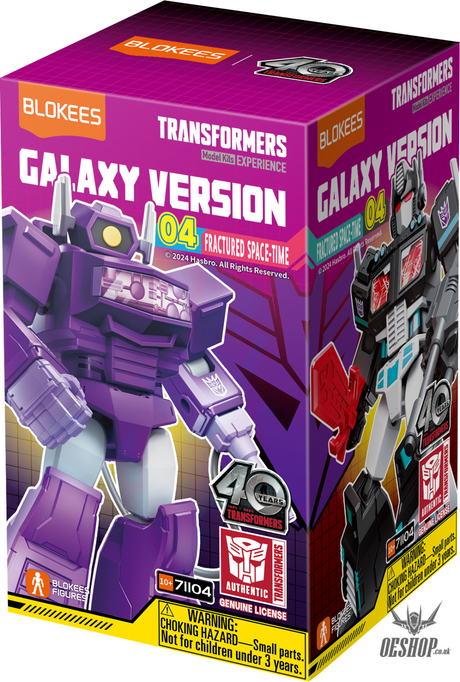 Blokees Transformers Galaxy Version 04 Fractured Space-Time Action Figure Model Kit Blind Box Scale Model Kits