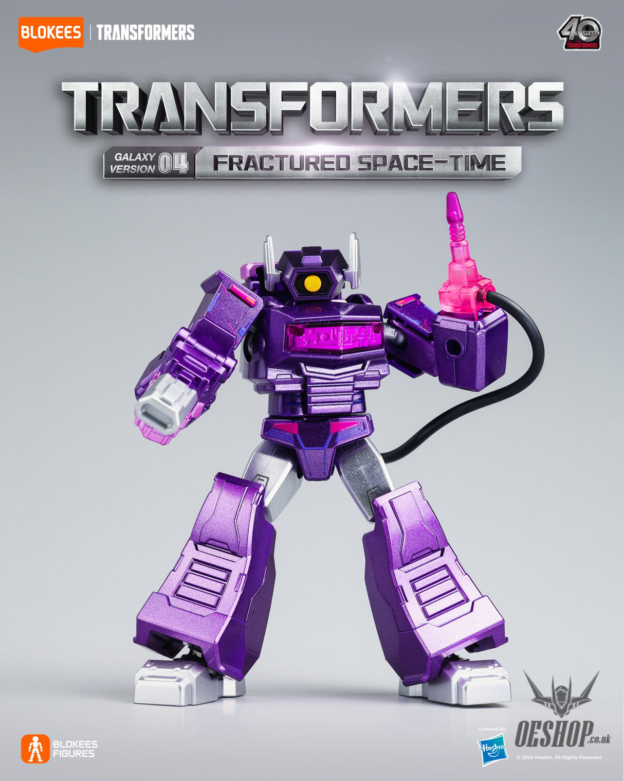 Blokees Transformers Galaxy Version 04 Fractured Space-Time Action Figure Model Kit Blind Box Scale Model Kits