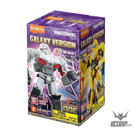 Blokees Transformers Galaxy Version 07 One Wave 2 Action Figure Model Kit Blind Box Scale Model Kits