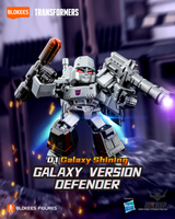 Blokees Transformers Galaxy Version Defender 01 Galaxy Shining Model Kits Figure Blind Box Scale Model Kits