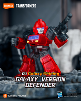 Blokees Transformers Galaxy Version Defender 01 Galaxy Shining Model Kits Figure Blind Box Scale Model Kits
