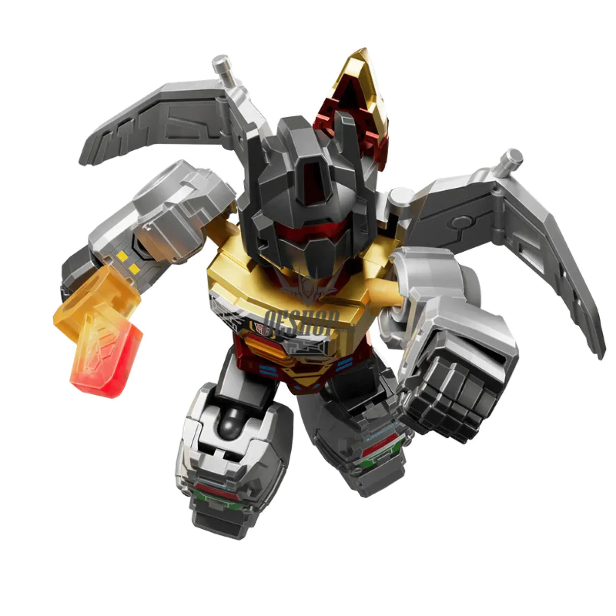 Blokees Transformers Galaxy Version Defender 03 Heavy Metal War Model Kits Figure Blind Box Scale Model Kits