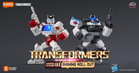 Blokees Transformers Galaxy Shining Version 01 Roll Out Action Figure Model Kit Blind Box Scale Model Kits