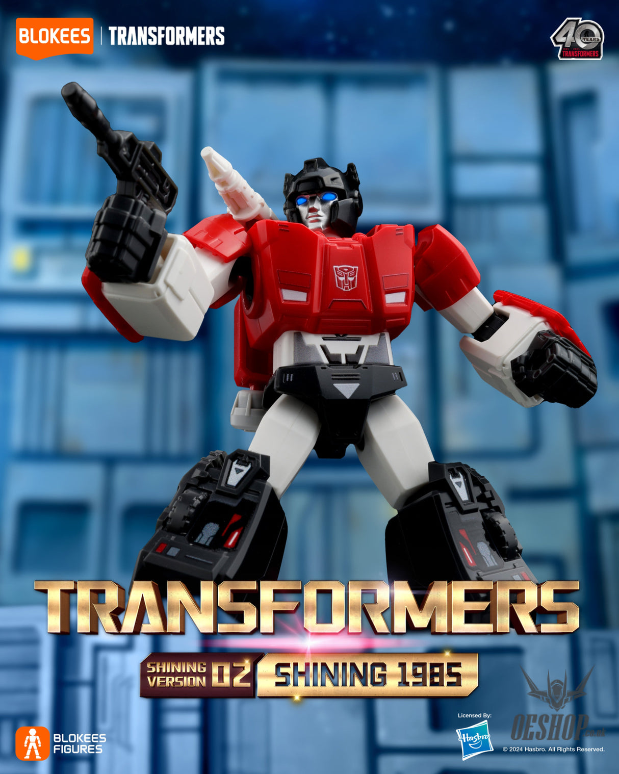 Blokees Transformers Galaxy Shining Version 02 Shining 1985 Action Figure Model Kit Blind Box Scale Model Kits