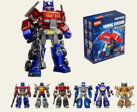 Blokees Transformers Galaxy Shining Version 02 Shining 1985 Action Figure Model Kit Blind Box Scale Model Kits