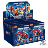 Blokees Transformers Shining Version 02 Shining 1985 Action Figure Model Kit Blind Box 71122 - Whole Set (6 Boxes)