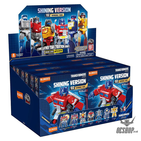 Blokees Transformers Shining Version 02 Shining 1985 Action Figure Model Kit Blind Box 71122 - Whole Set (6 Boxes)