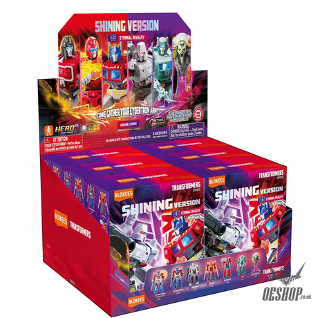 Blokees Transformers Shining Version 05 Eternal Rivalry Action Figure Model Kit Blind Box 71125 - Whole Set (6 Boxes)