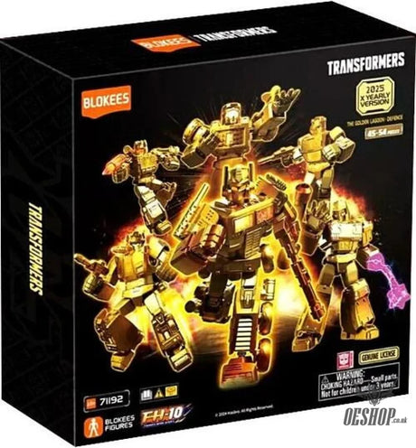 Blokees Transformers Yearly Version 02 Golden Lagoon Defence Action Figure Model Kit Scale Model Kits