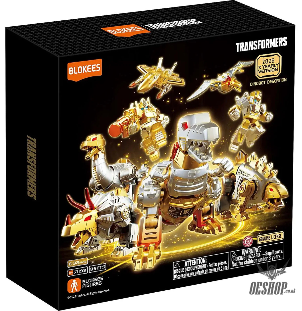 Blokees Transformers Dinobot Desertion X Yearly Version Model Kits Figure 71193 - Scale Model Kits