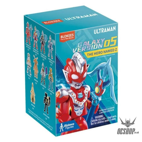 Blokees Ultraman Figures Galaxy Version 05 The Hero Named Z Model Kit Figure single box Scale Model Kits