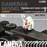 GZ Studio Modular Camera Hot Shoe Cover | Sci-Fi Tactical Style | Compatible with Sony, Nikon & Canon DSLR/Mirrorless Cameras
