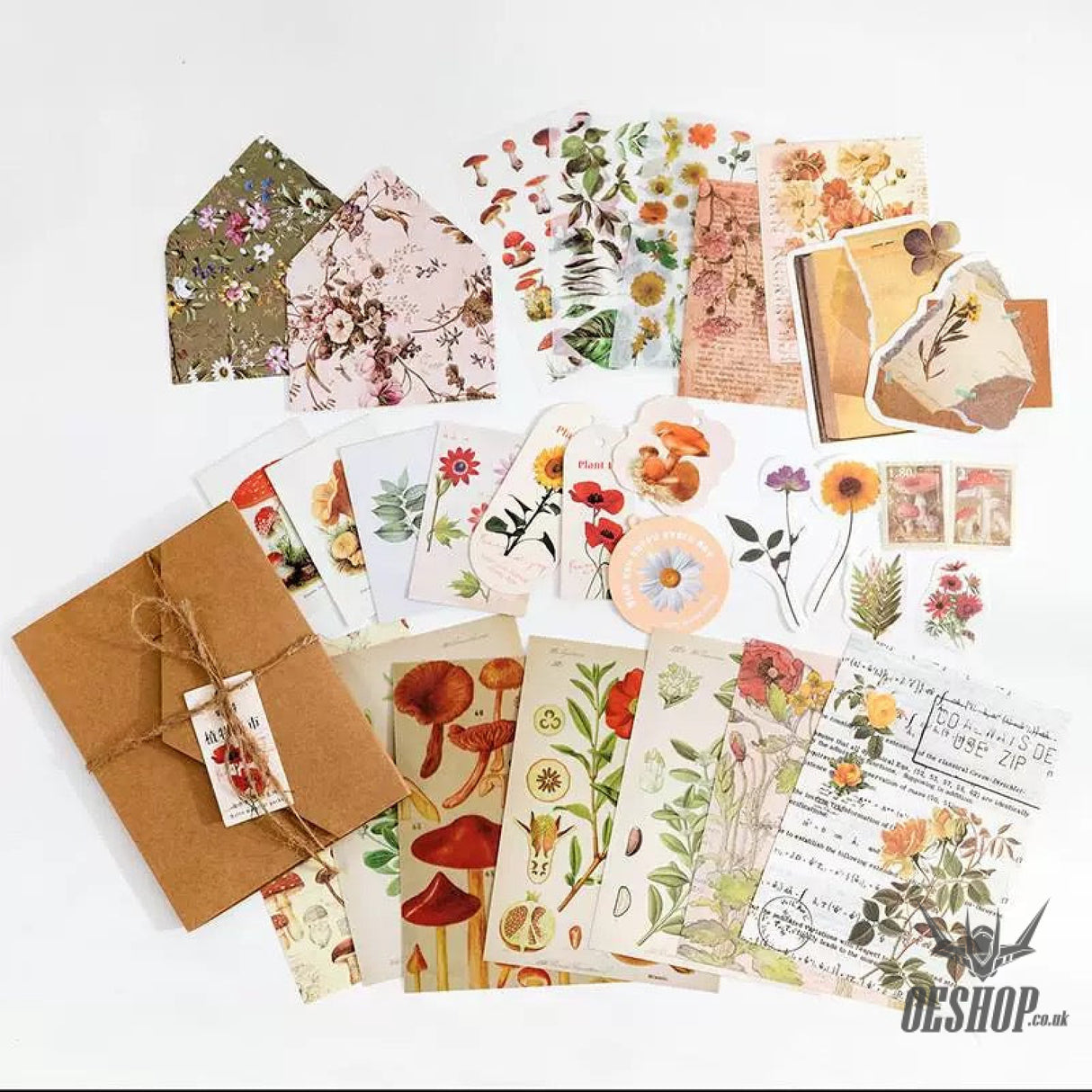 Candy Poetry Vintage Scrapbook (30 pieces) Sticker