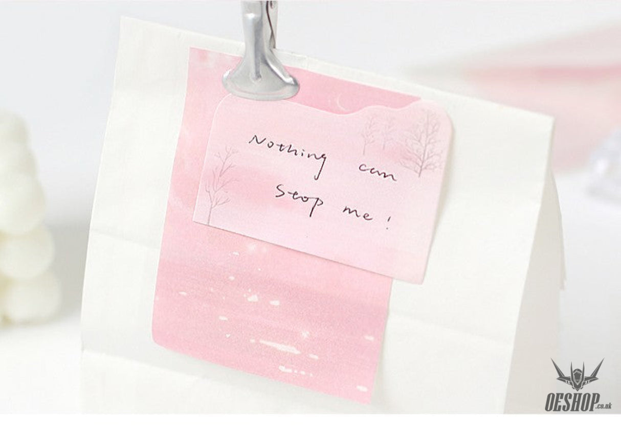 Card Lover Memo Notes Dream Traveler Tearable 4 designs x 25pcs OEShop 1.99 OEShop