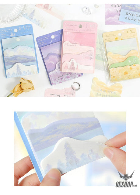 Card Lover Memo Notes Dream Traveler Tearable 4 designs x 25pcs OEShop 1.99 OEShop