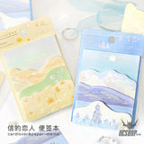 Card Lover Memo Notes Dream Traveler Tearable 4 designs x 25pcs OEShop 1.99 OEShop