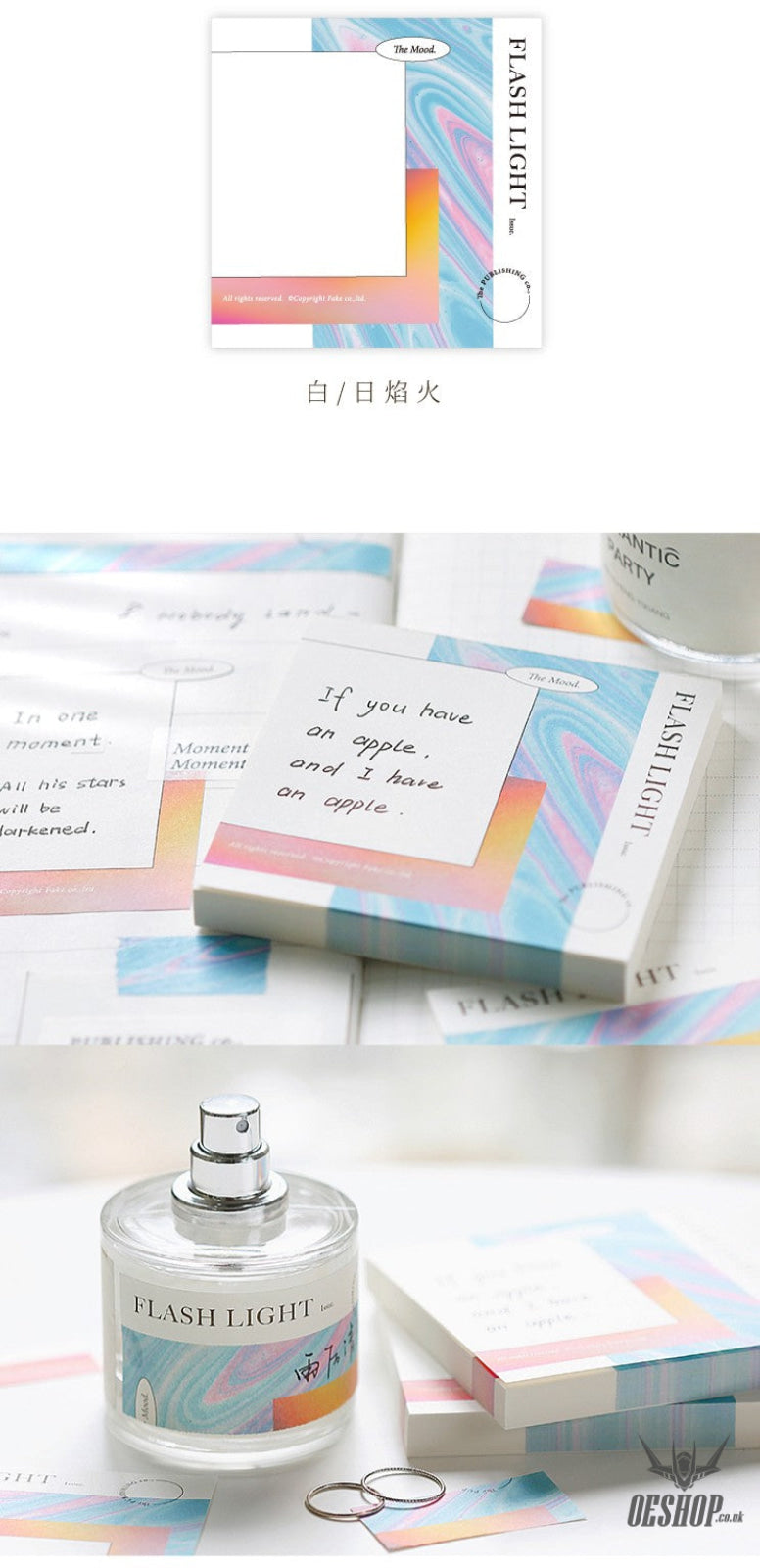 Card Lover Memo Notes Japanese style Set of 4 OEShop 5.99 OEShop