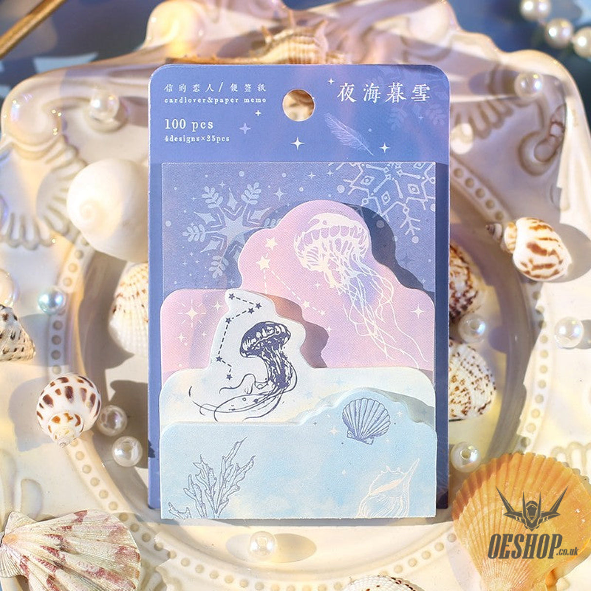 Card Lover Memo Notes Vientiane World Series Tearable Set of 4 OEShop 8.99 OEShop