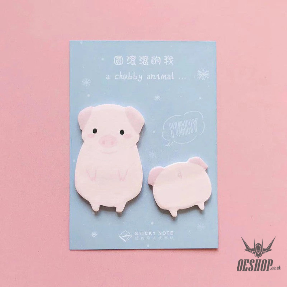 Card Lover Sticky Notes A Chubby Animal Set Of 4 OEShop 3.99 OEShop