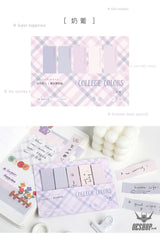 Card Lover Sticky Notes College Colors Index Set of 4 OEShop 3.99 OEShop