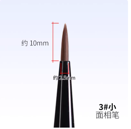 RAY STUDIO Pointed / Flat Modeling Brush