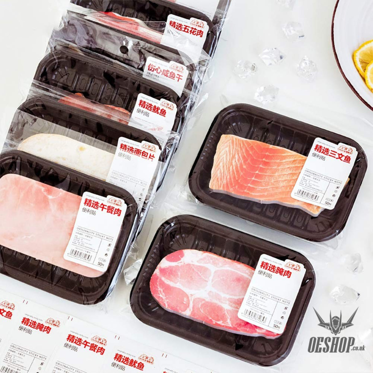 Chuge Sticky Notes 3D Bacon 50pcs OEShop 3.49 OEShop