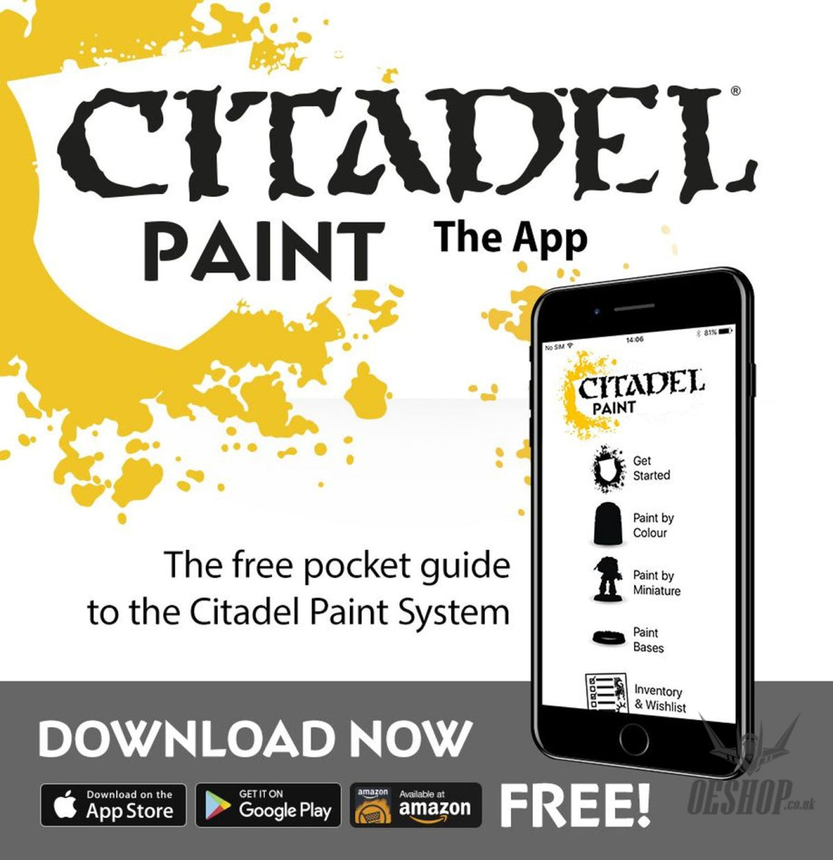 Citadel Tools: Medium Artificer Layer Brush 64-29 Brush