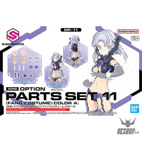 Damaged Box 30MS OP-11 Option Parts Set 11 (Fang Costume) [Color A] Scale Model Kits