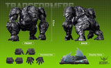 Blokees Transformers Classic Class 04 Optimus Primal Beast Action Figure Model Kit Scale Model Kits