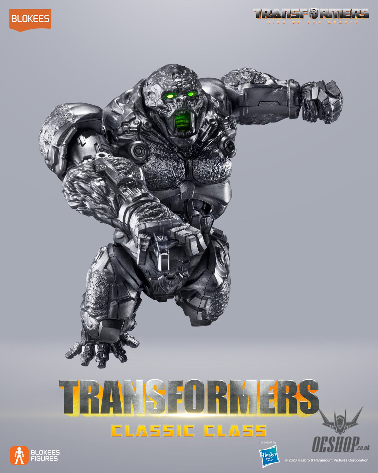 Blokees Transformers Classic Class 04 Optimus Primal Beast Action Figure Model Kit Scale Model Kits