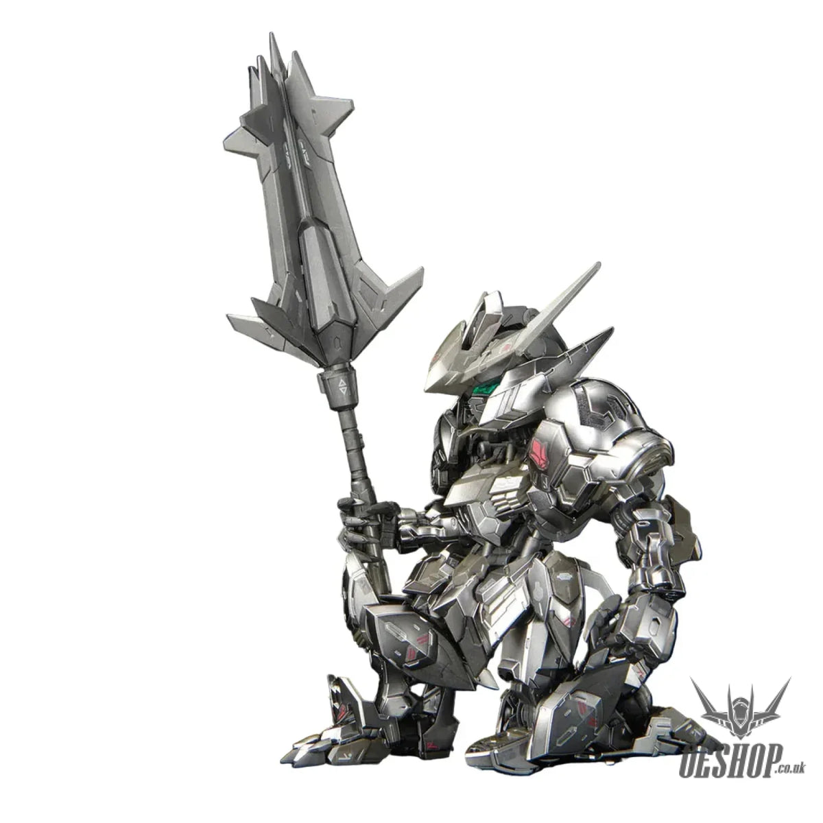 Bandai MGSD The Gundam Base Limited Gundam Barbatos [Iron-Blooded Coating] - Scale Model Kits