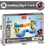 DeLeXiong DD1016 Magnetic Building Block Track Set – Barnyard Steam Train (110PCS) - Toys