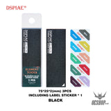 Dspiae As Aluminum Alloy Sanding Board As-Bk25 (3Pcs)