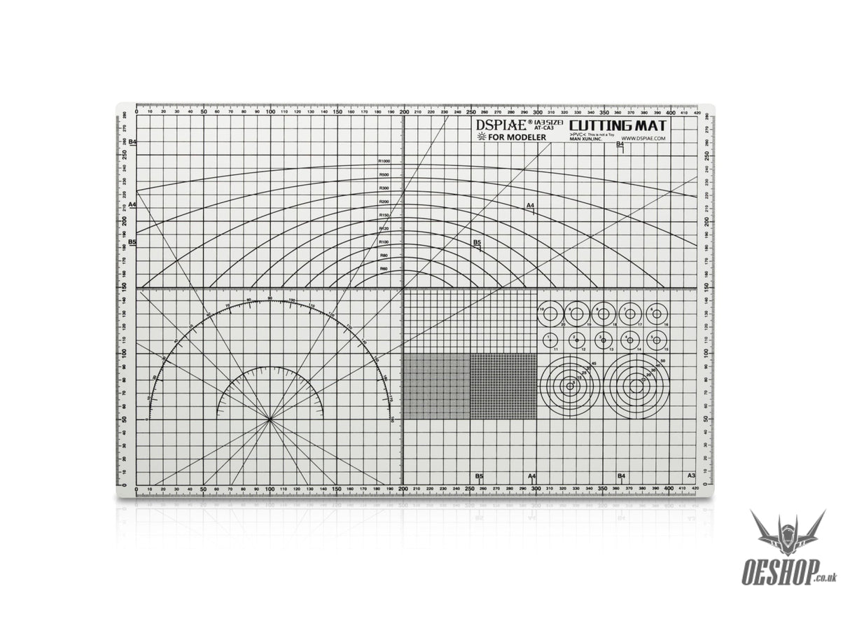 Dspiae At-Ca3 A3 Cutting Mat Masking