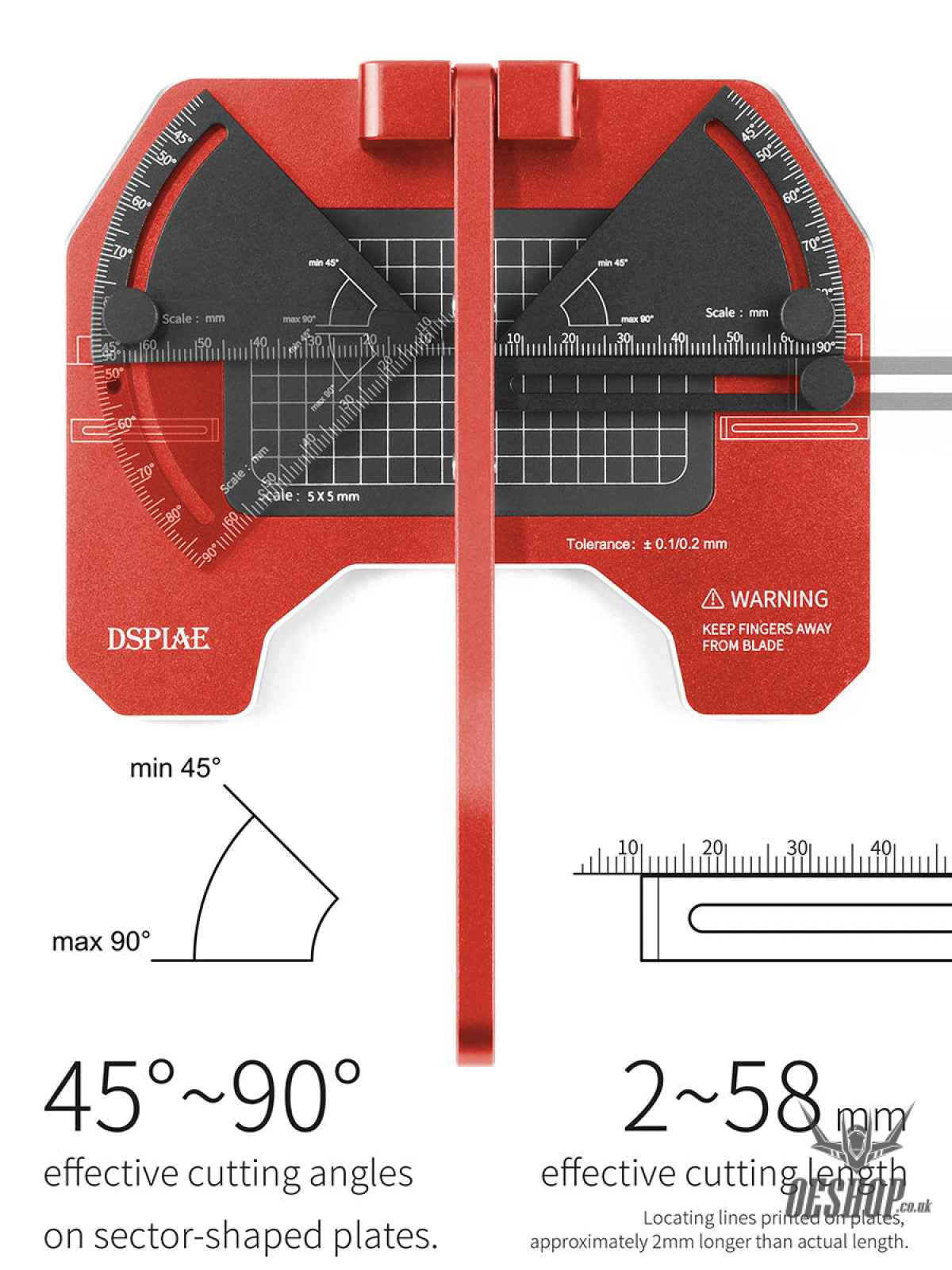 Dspiae At-Cj Angle Cutting Station Professional Tools