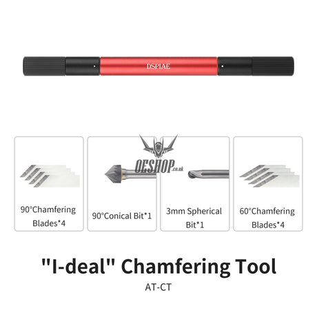 DSPIAE AT-CT “I-deal” Plastic Chamfering Tool