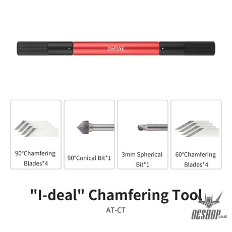 DSPIAE AT-CT “I-deal” Plastic Chamfering Tool