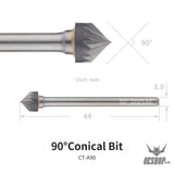 DSPIAE AT-CT “I-deal” Plastic Chamfering Tool CT-A90