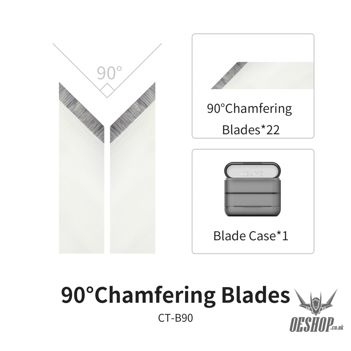 DSPIAE AT-CT “I-deal” Plastic Chamfering Tool CT-B90
