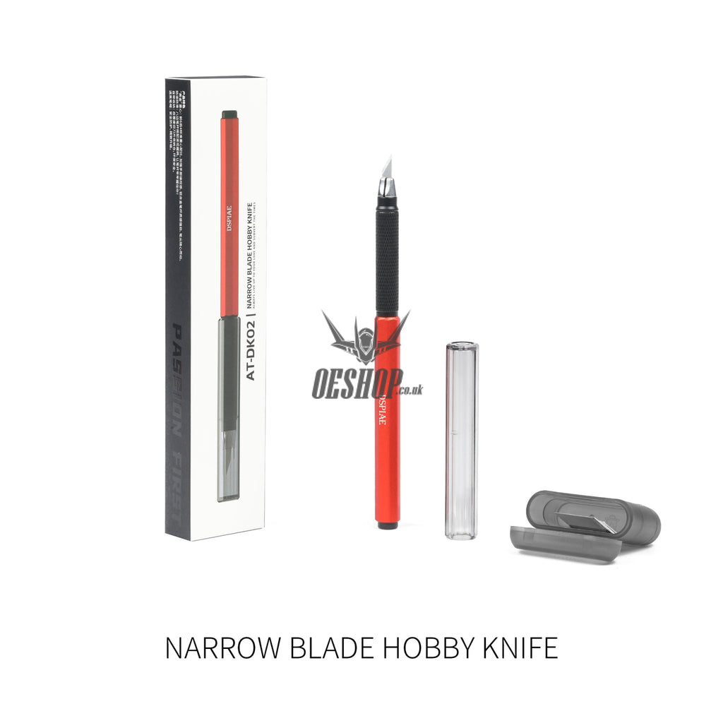 Dspiae At-Dk Aluminum Alloy Hobby Knife At-Dk02 Narrow Blade Pen