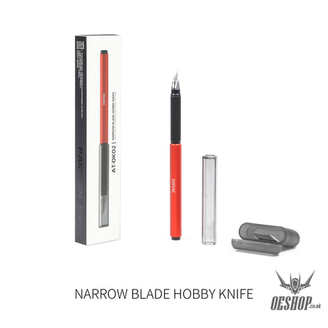Dspiae At-Dk Aluminum Alloy Hobby Knife At-Dk02 Narrow Blade Pen