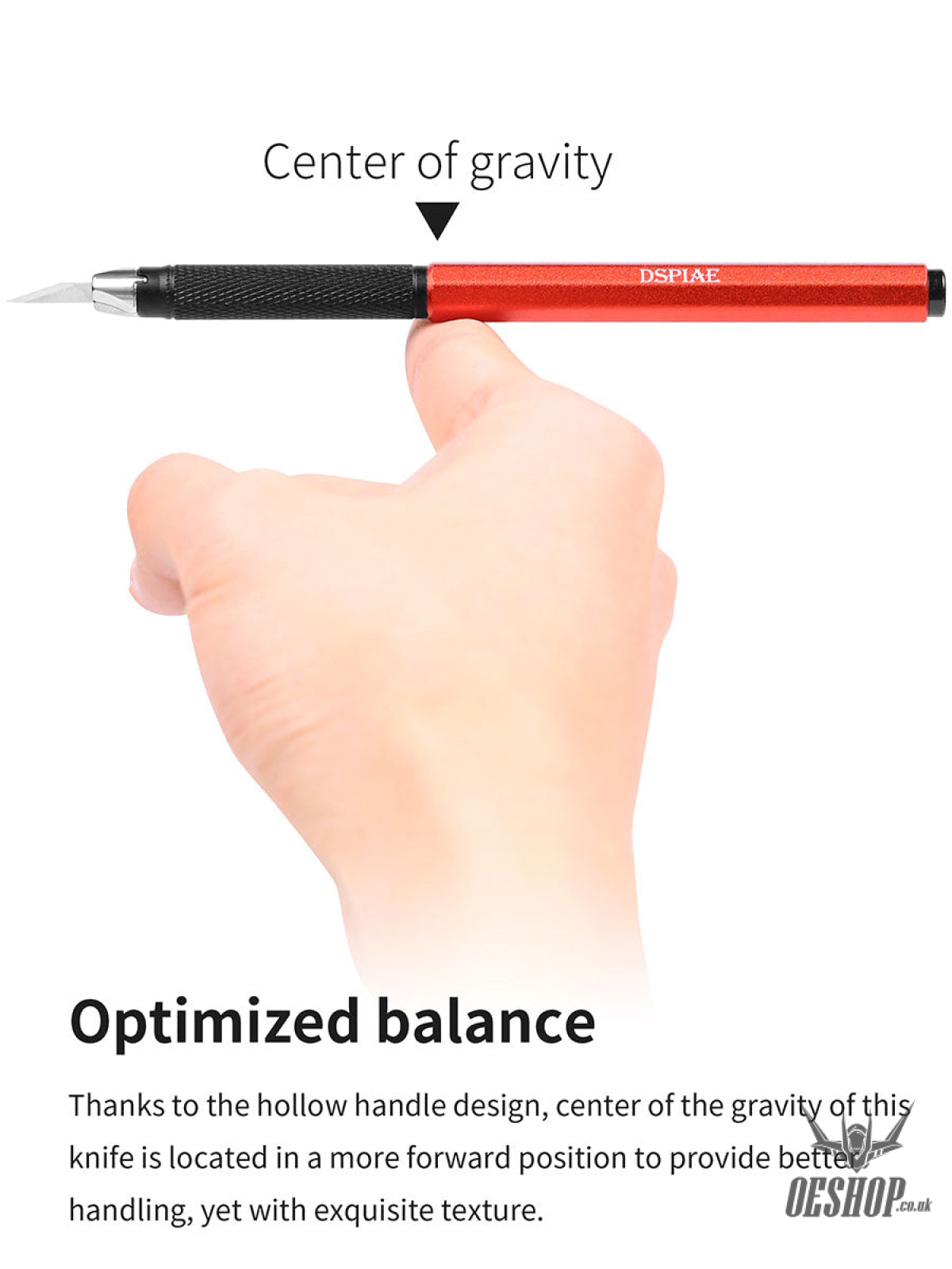 Dspiae At-Dk Aluminum Alloy Hobby Knife Pen