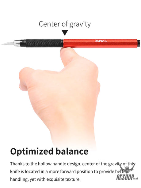 Dspiae At-Dk Aluminum Alloy Hobby Knife Pen