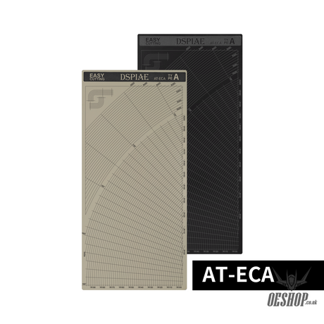 Dspiae At-Ec Masking Tape Cutting Mat (Concentric Circles) At-Eca