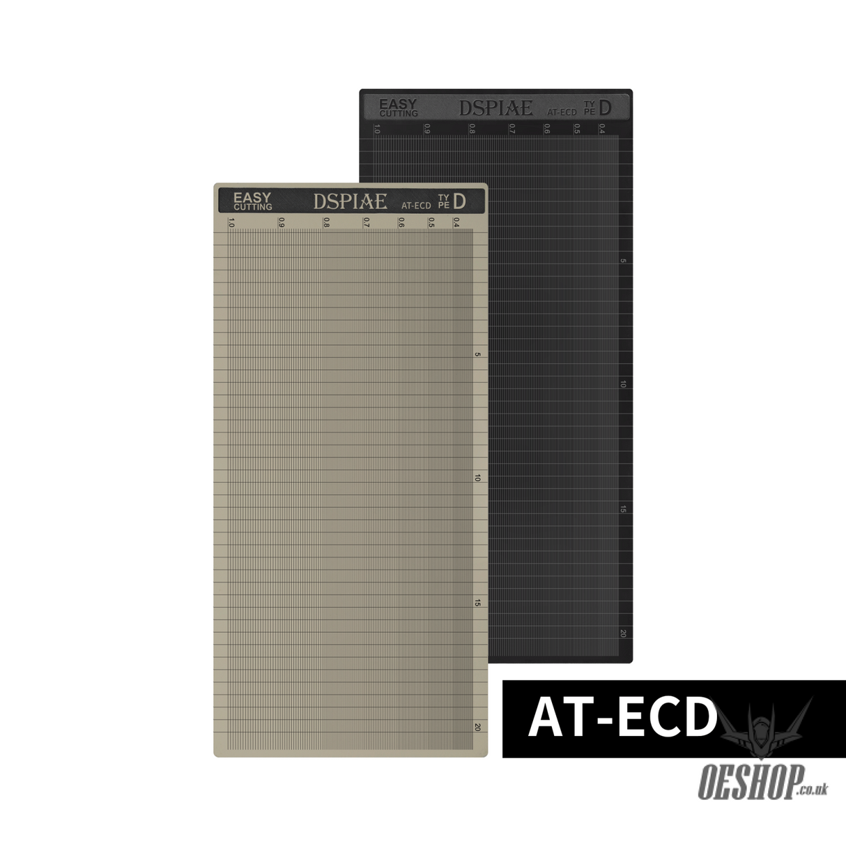 Dspiae At-Ec Masking Tape Cutting Mat (Concentric Circles) At-Ecd