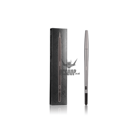 Dspiae At-Fb Aluminium Alloy Interchangeable Fine Tip Brush At-Fb03 Gray