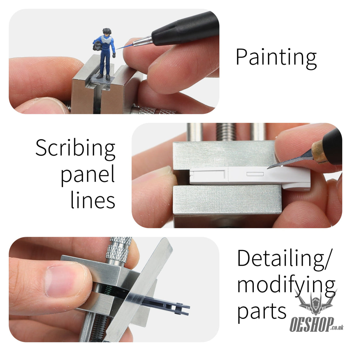 DSPIAE AT-MV Stainless Steel Precision Mini Vise Professional Tools